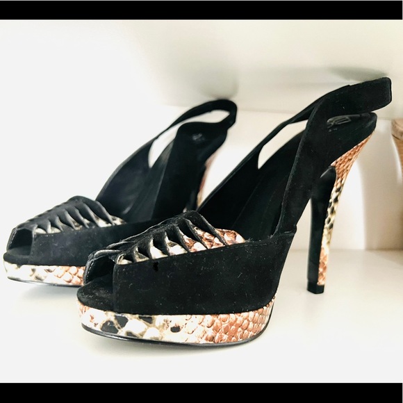 Bcbg slingback heels - Picture 1 of 4